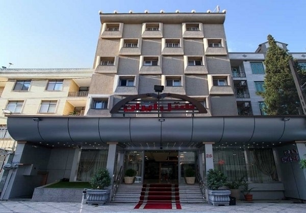 نمای هتل هتل ایران تهران